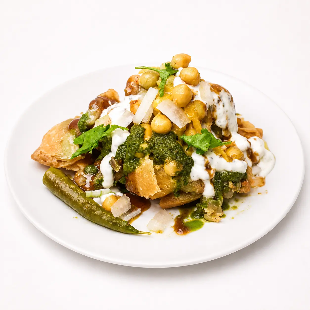Samosa Chaat Samosa Chaat